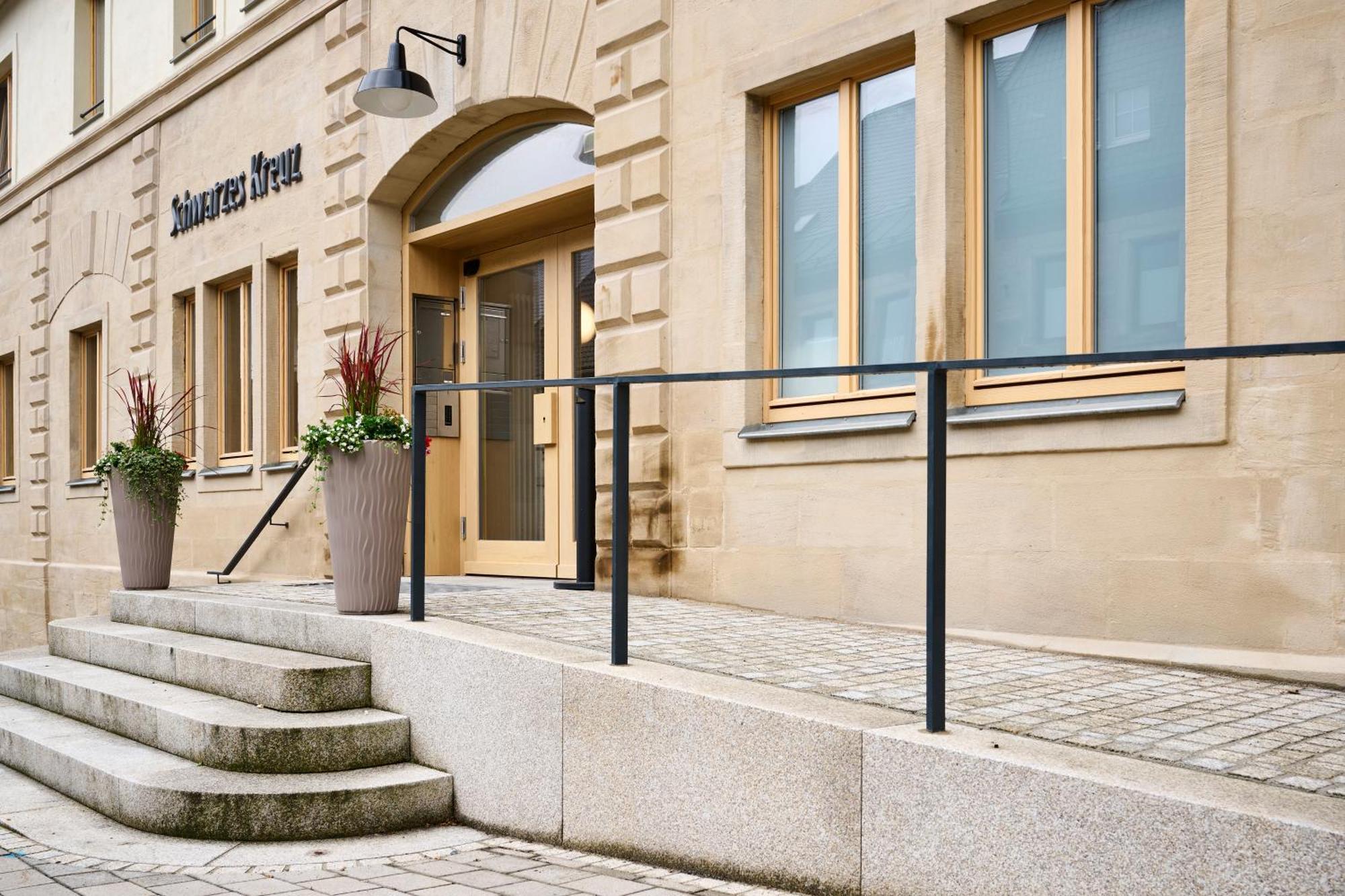 Schwarzes Kreuz Gasthaus Pension Teuschnitz Exterior foto